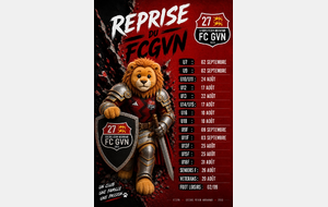 🚩 REPRISE DES ENTRAÎNEMENTS